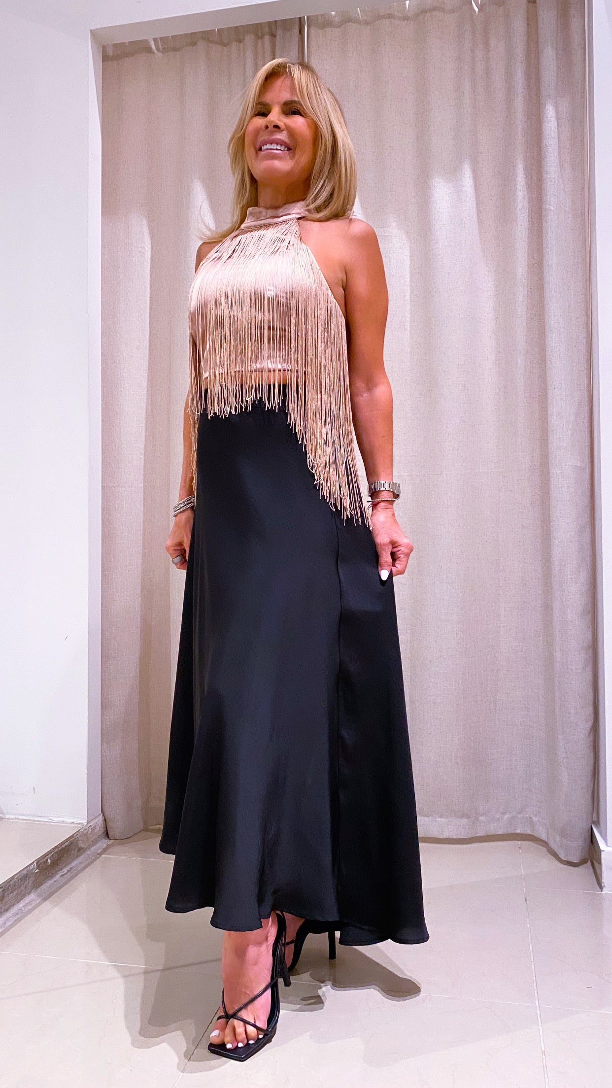 Basic long skirt