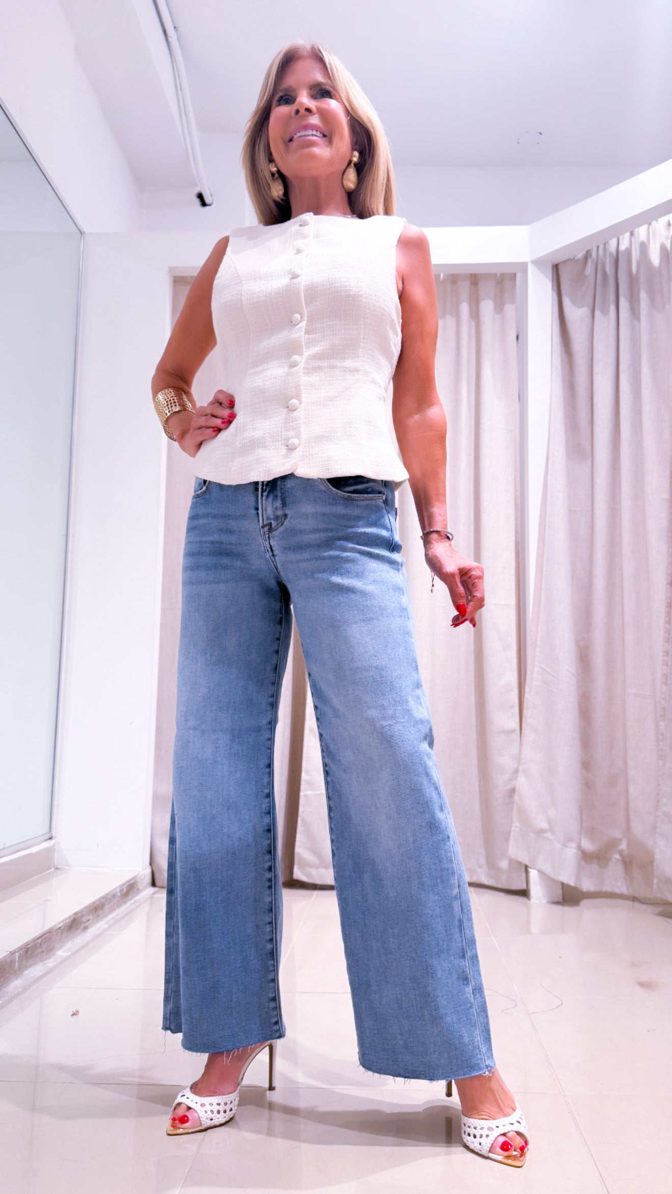 Alisa denim pant