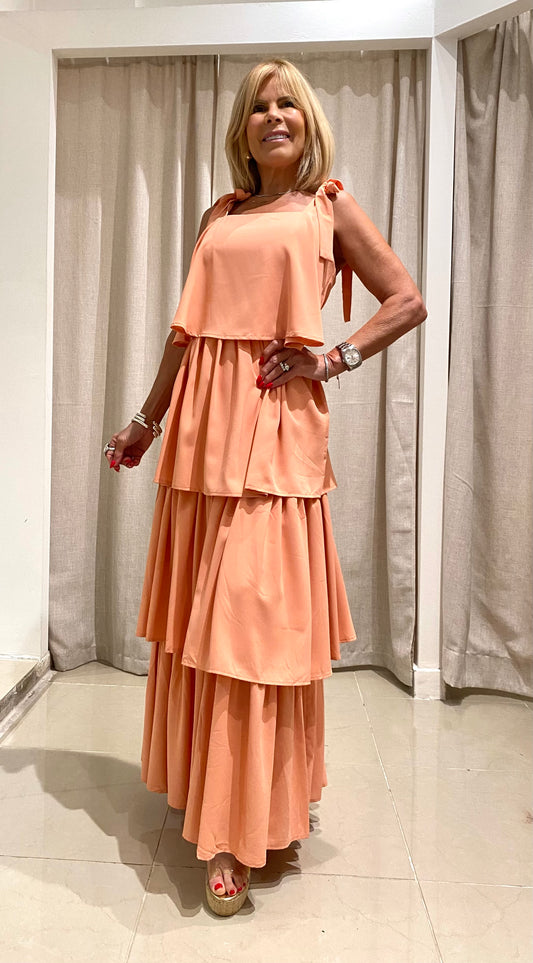 Peachy dress