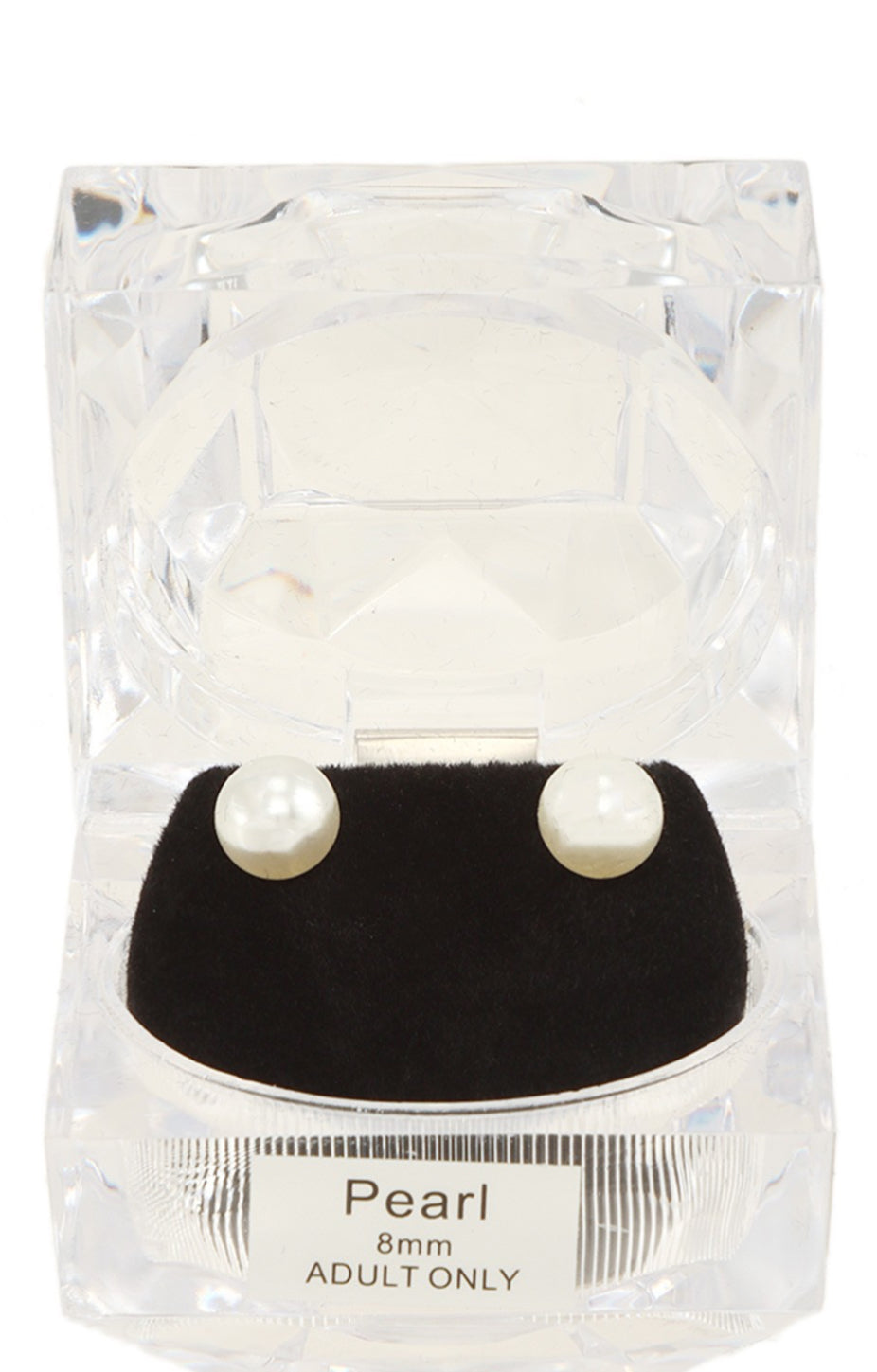 Single pearl earrings
