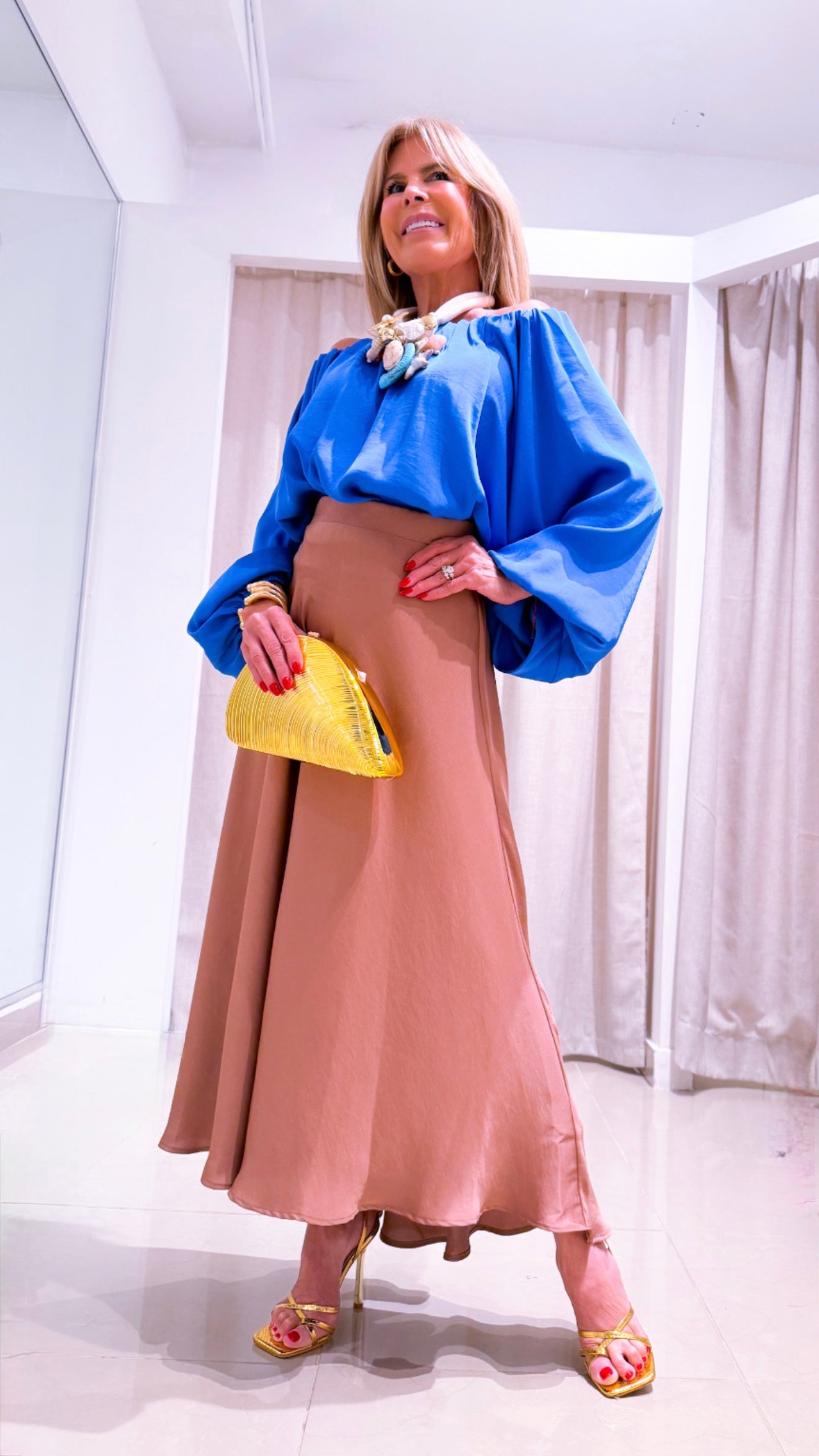 Basic long skirt