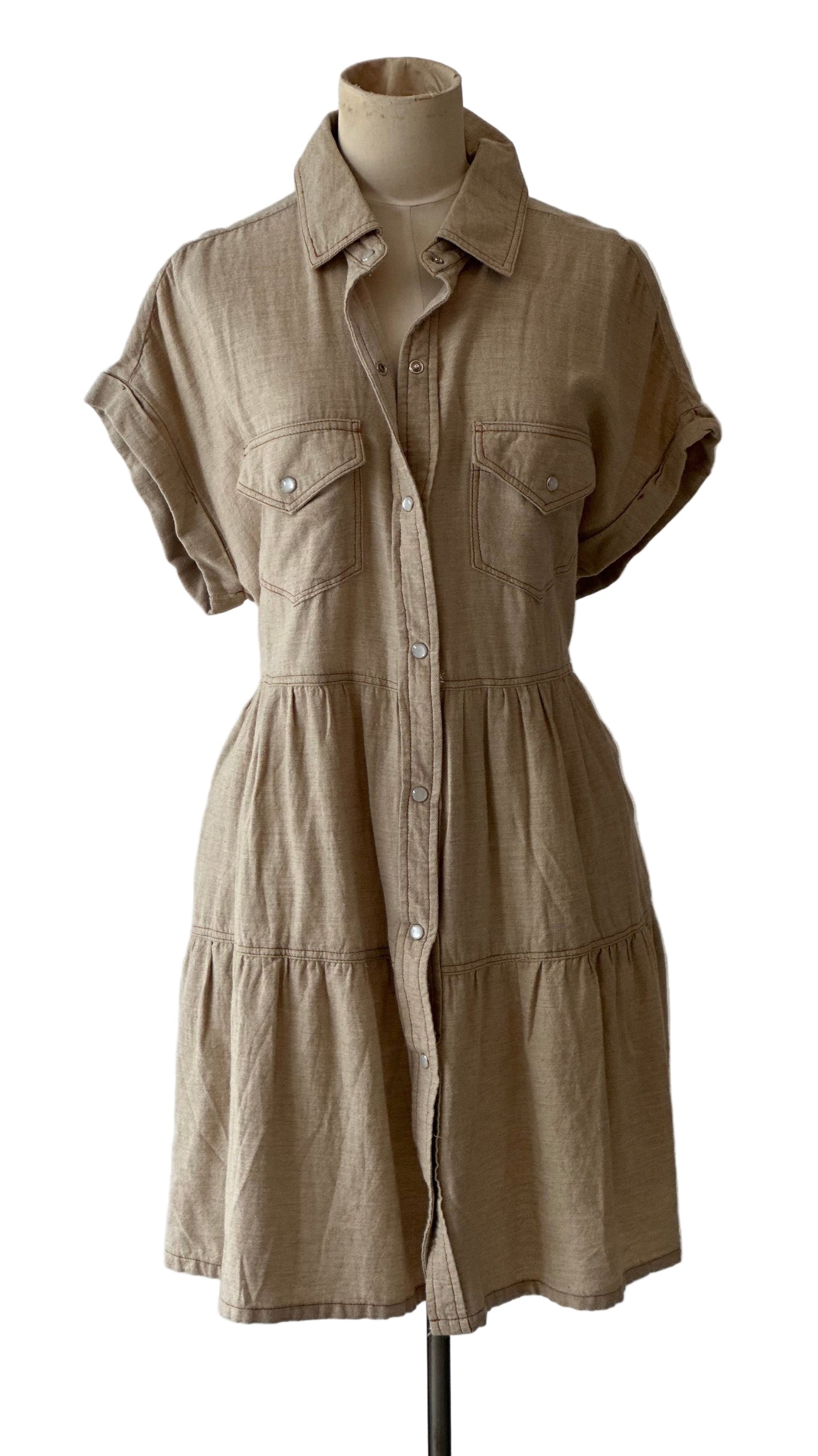 Camel dress