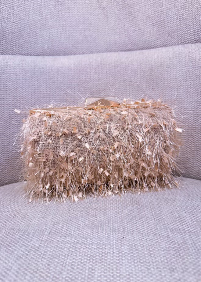 Fringe purse