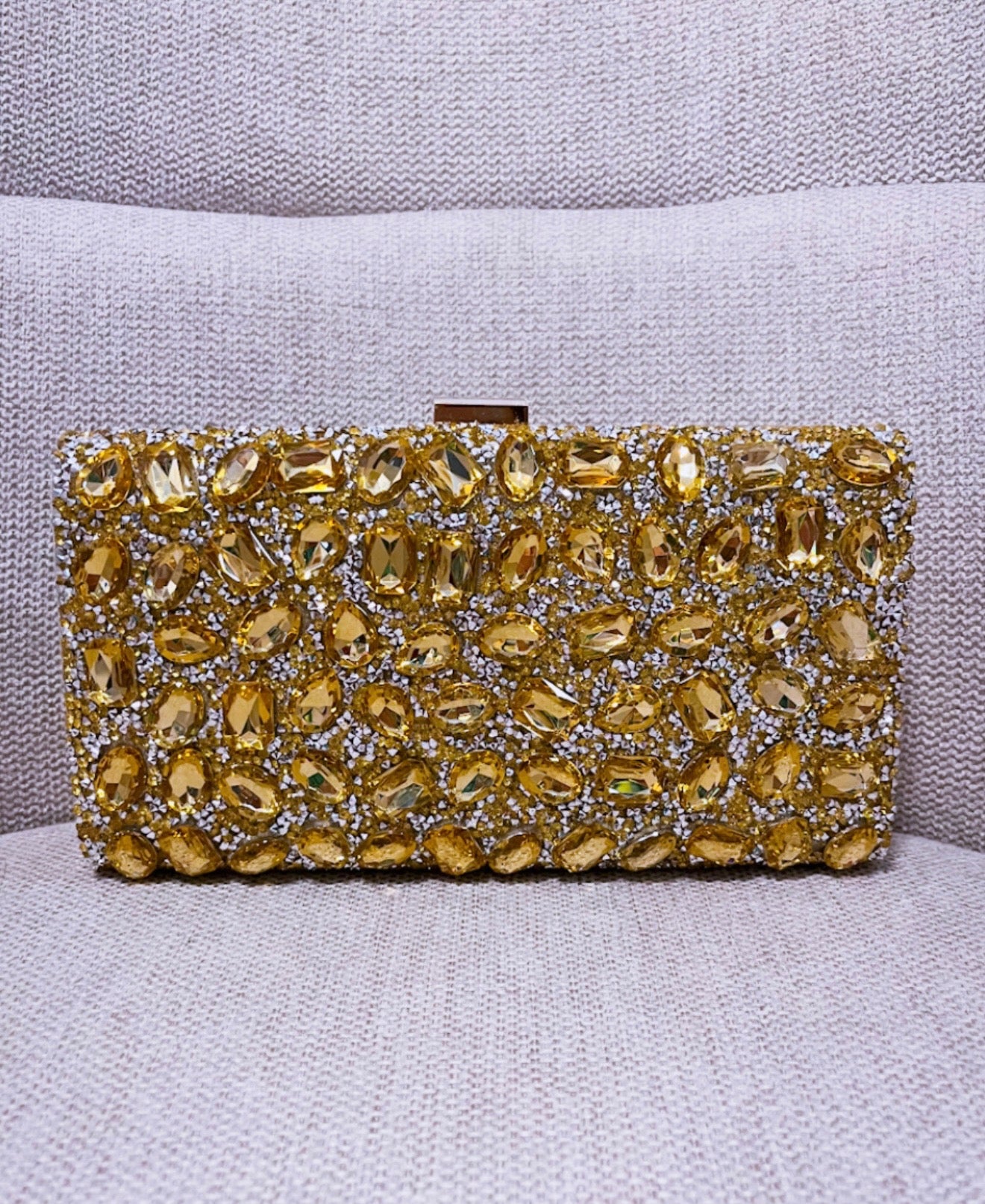 Stone gold purse