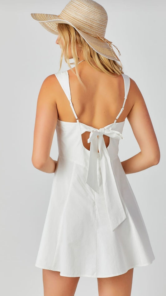 Tenis white dress