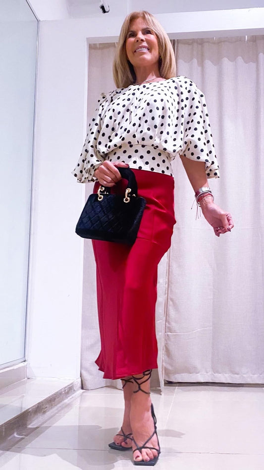 Alexa midi skirt