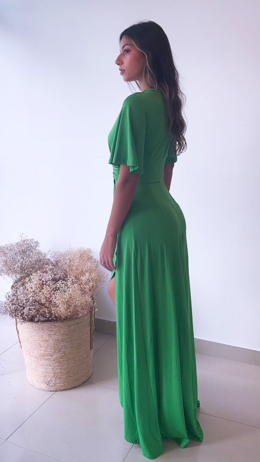 Lotus maxi dress