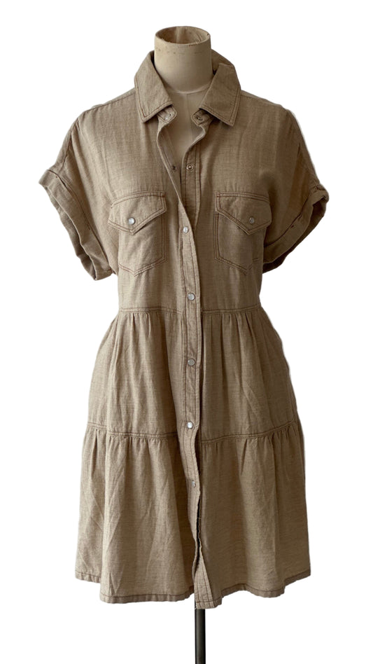 Camel dress