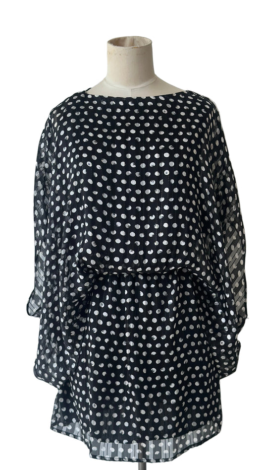 Polka dots mini dress
