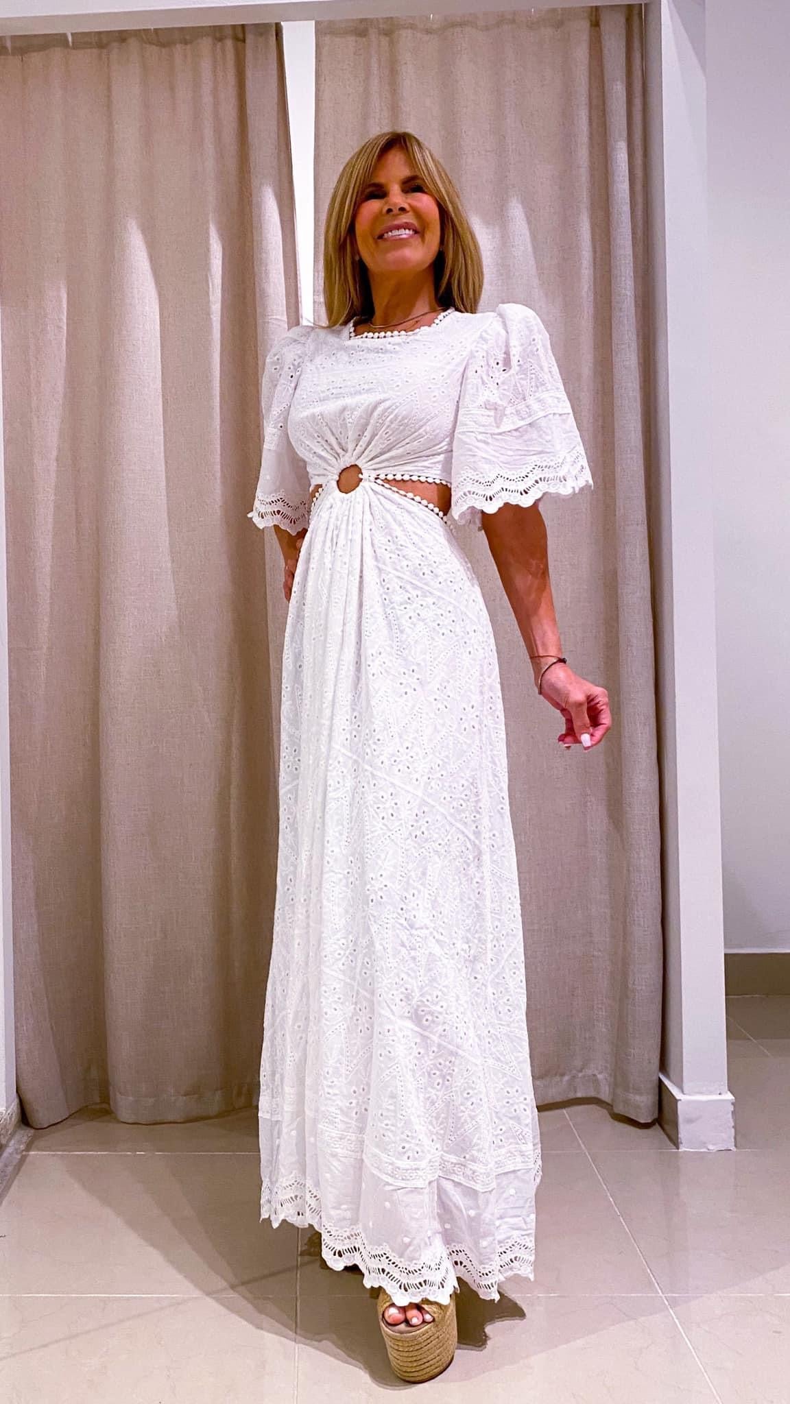 Julia’s white dress