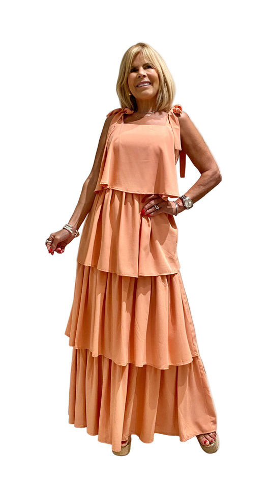 Peachy dress