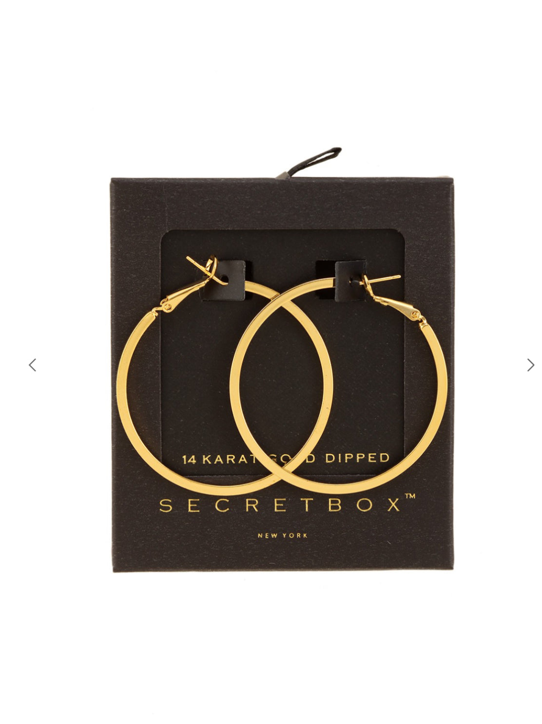 Giselle gold hoops