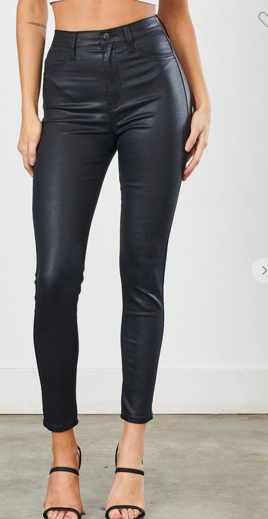 Skinny leather pant