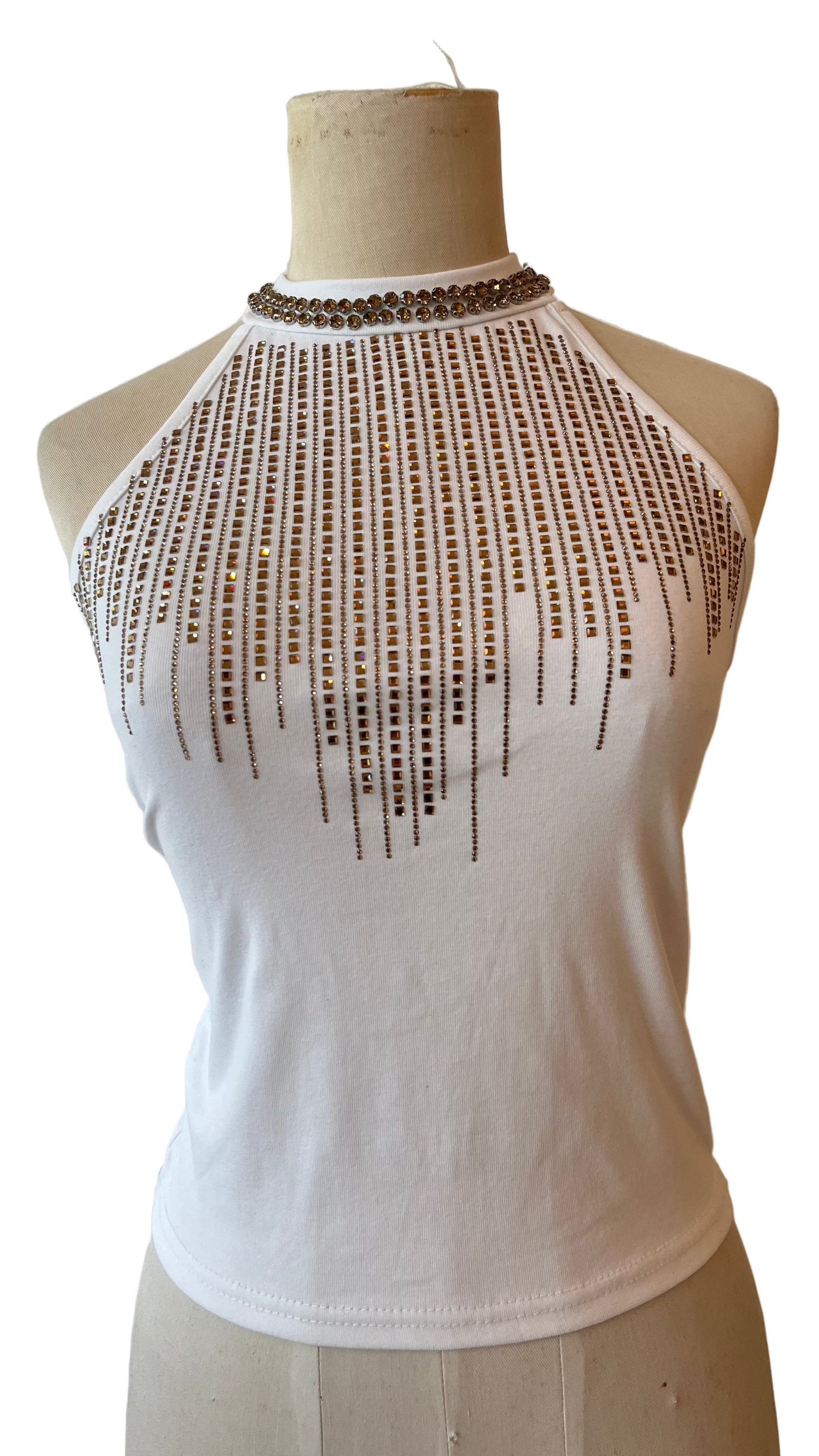 Poppy glitter top