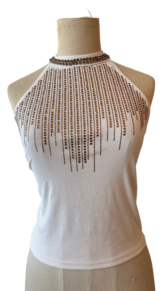 Poppy glitter top